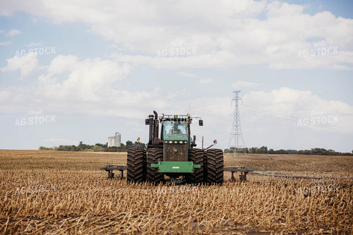 Injecting Manure with Dragline from Slurry 152156