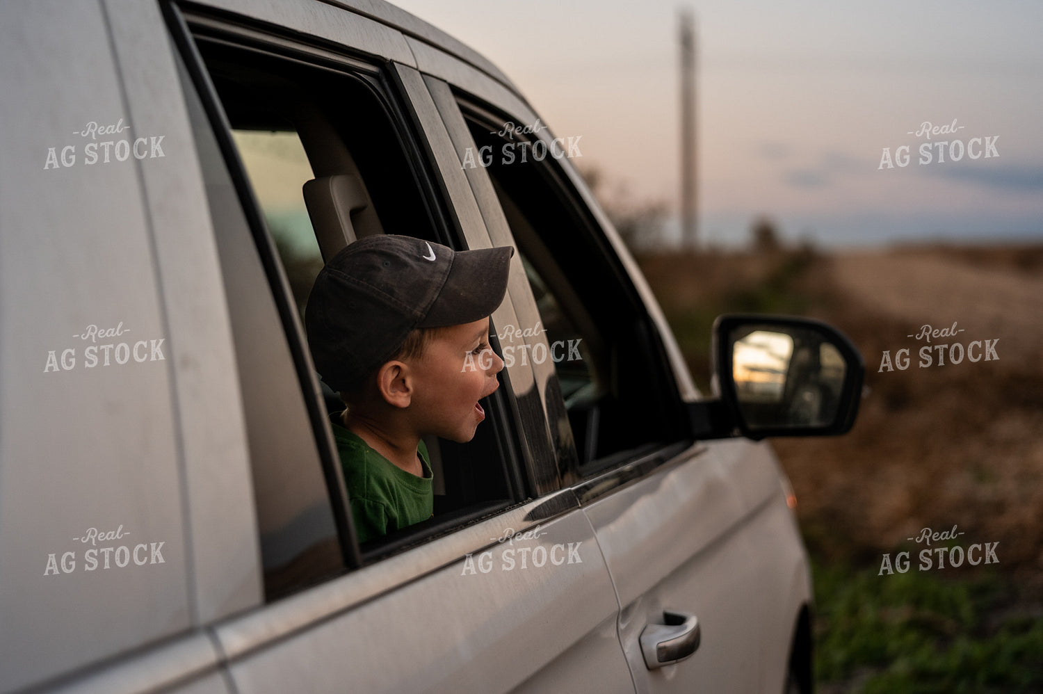 Farm Kid During Harvest 185156