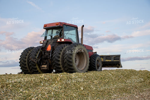 Tractor Getting Animal Feed 50237