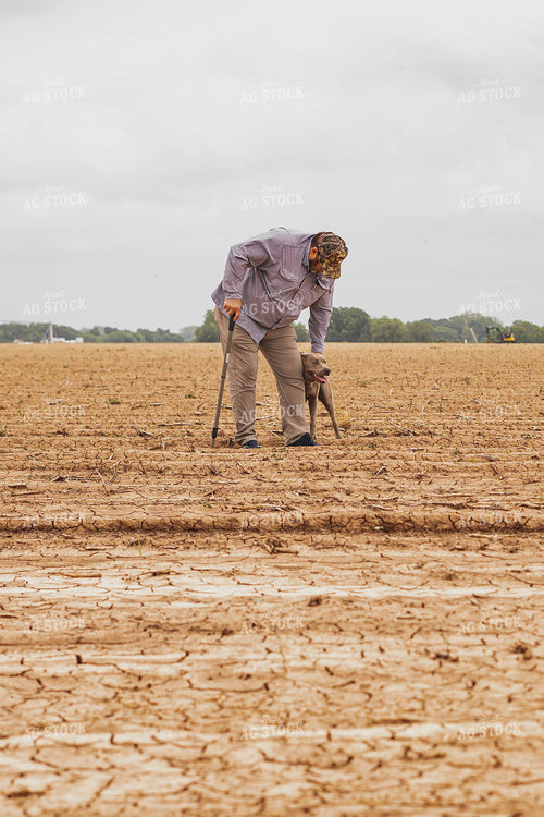 Farmer Taking Soil Samples 91066
