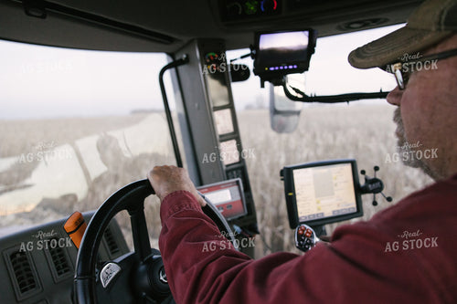 Inside Combine Cab 70052