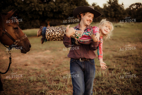 Rancher and Daughter 203044
