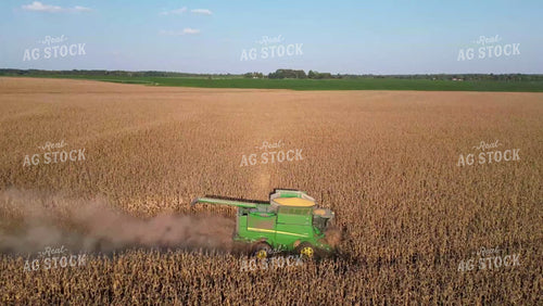 Aerial of Corn Harvest 149052