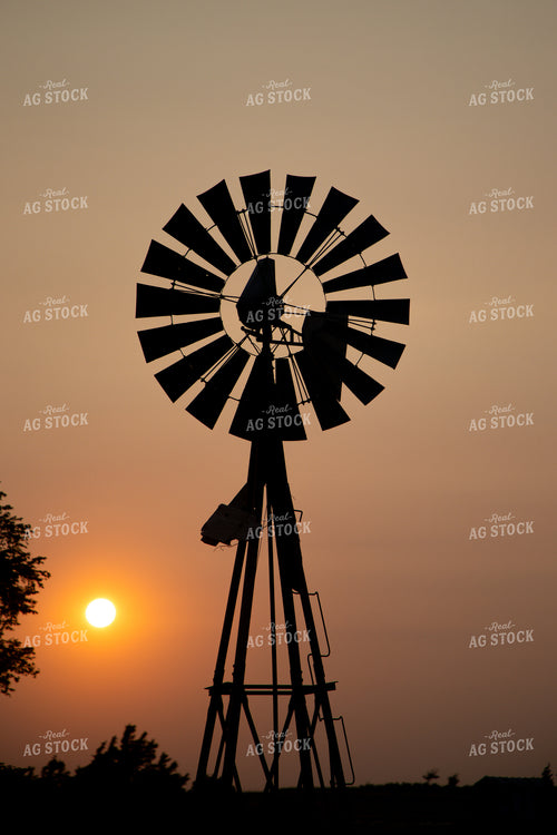 Windmill Silhouette 208041