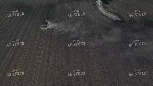 Planting on a Sunny Day Drone Video 4264