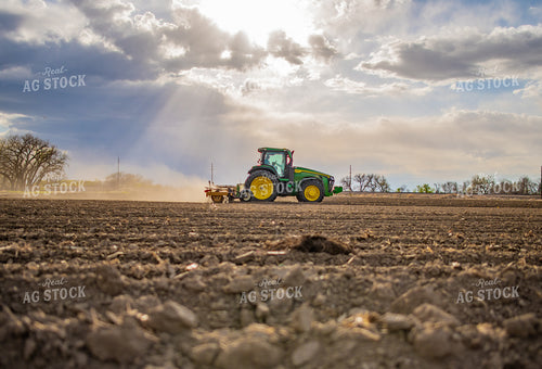 Tractor Rolls Field 56645