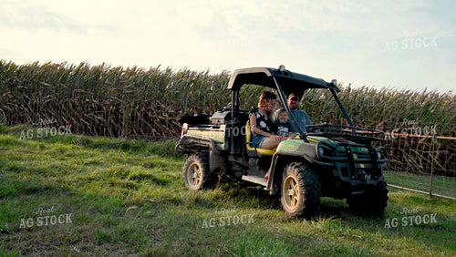 Farm Family on Side by Side - 364