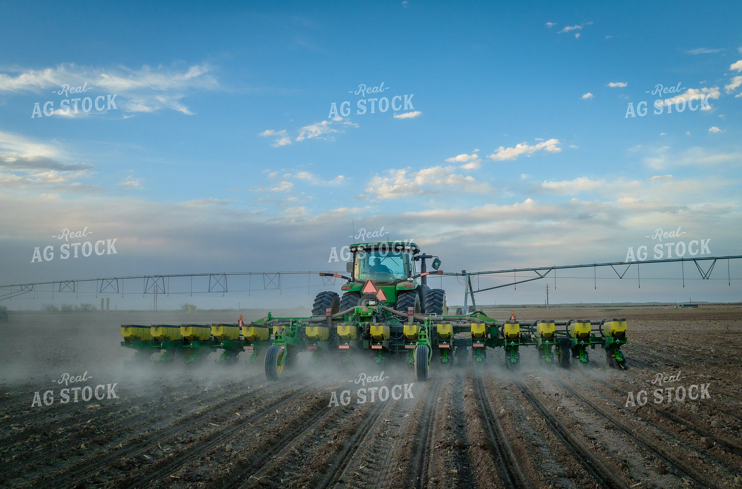 Planting Irrigated Field Drone 56378