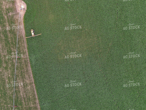 Spraying Corn Field 141017