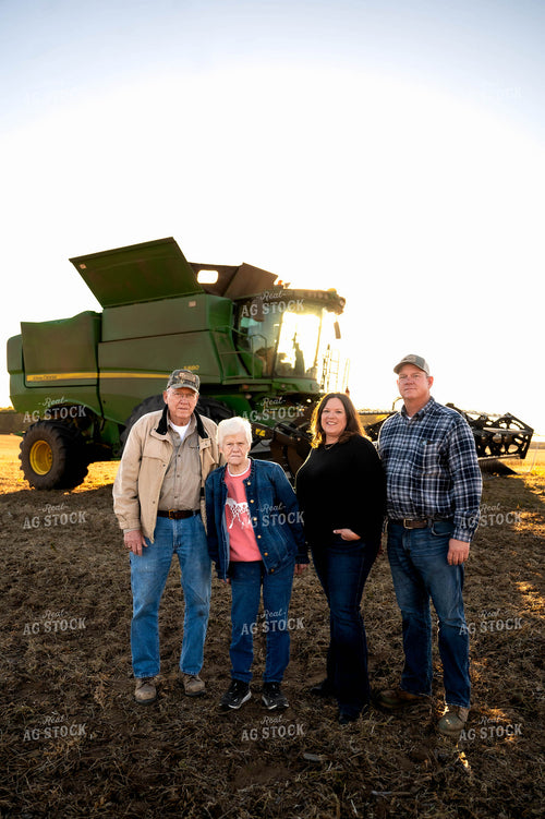 Farm Family by Combine 115432