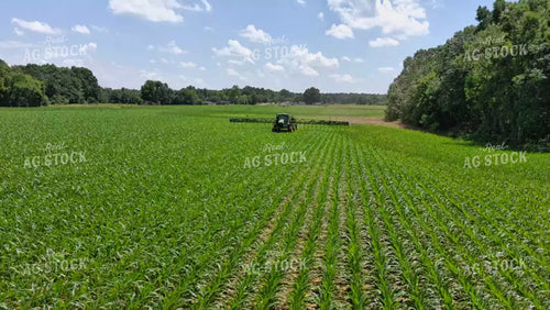 Aerial of Y Drop Fertilizing Corn 79220