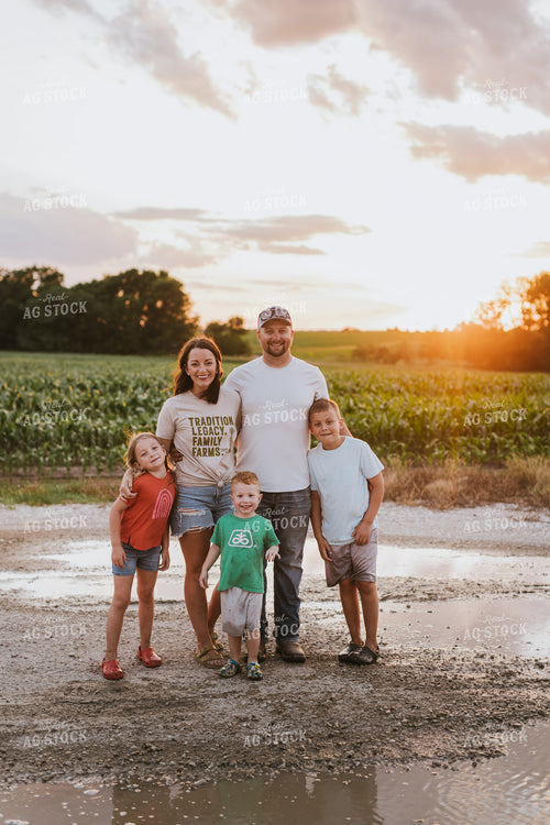 Farm Family Playing 8845