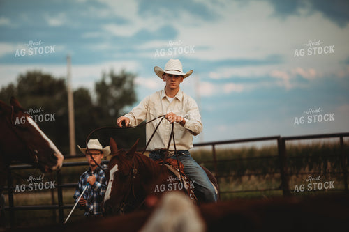 Rancher on Horse 6463