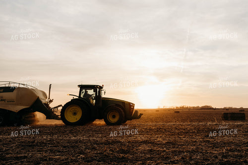 Baling Wheat Straw 152071