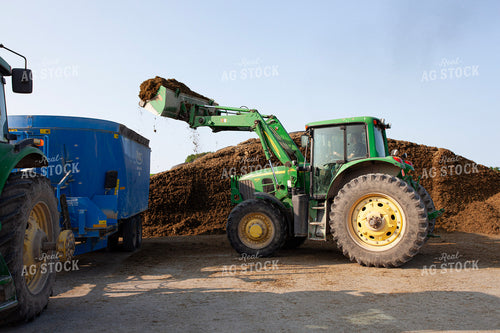 Scooping from Feed Pile 132157