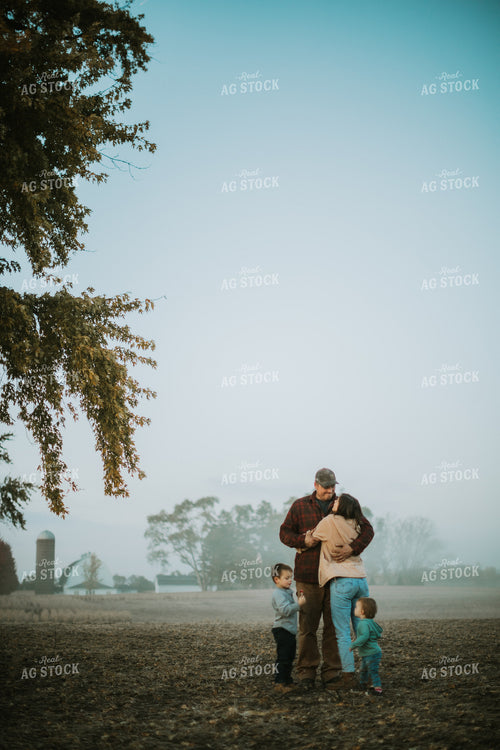 Farm Family in Field 6768