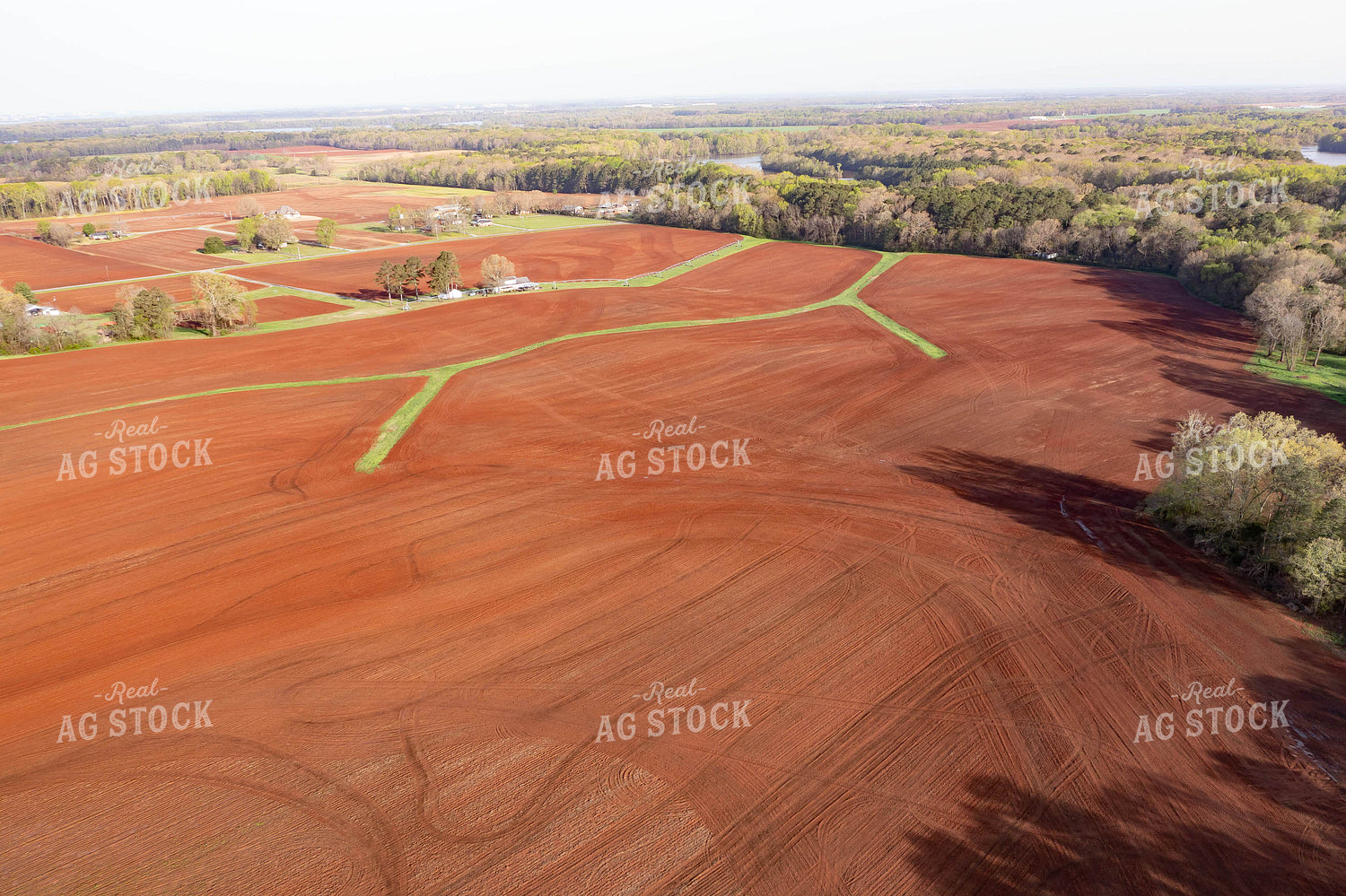 Aerial View of Farmland 79228
