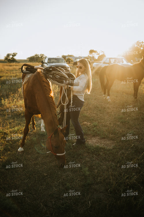 Rancher and Horse 6425