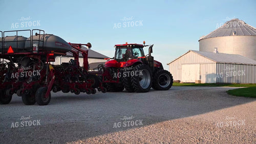 Driving Tractor at Sunrise - 140