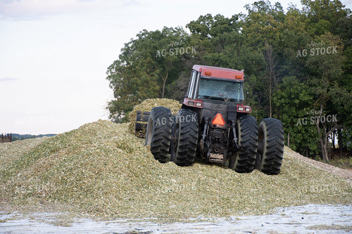 Tractor Getting Animal Feed 50227
