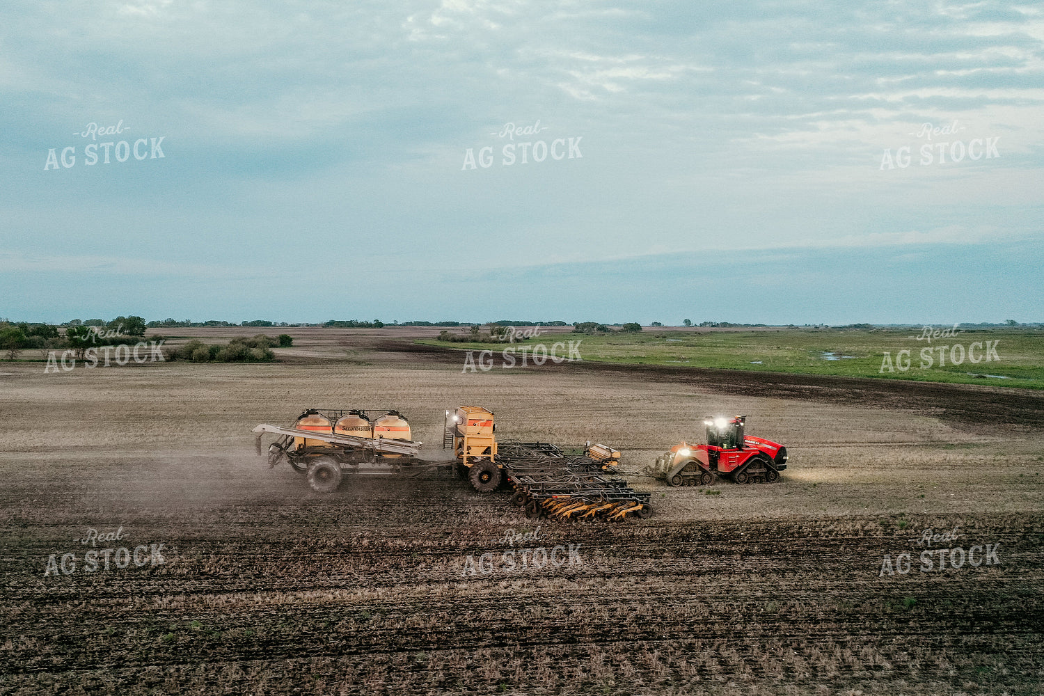 Air Seeder Planting Field 64234