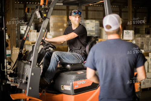 Salesman Moving Seed Boxes 7971