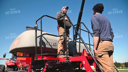 Farmers Talking While Loading the Planter - 332