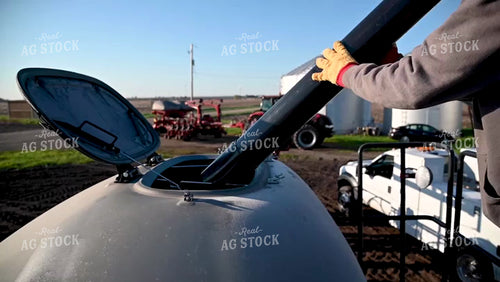 Loading the Planter with the Seed Tender - 077