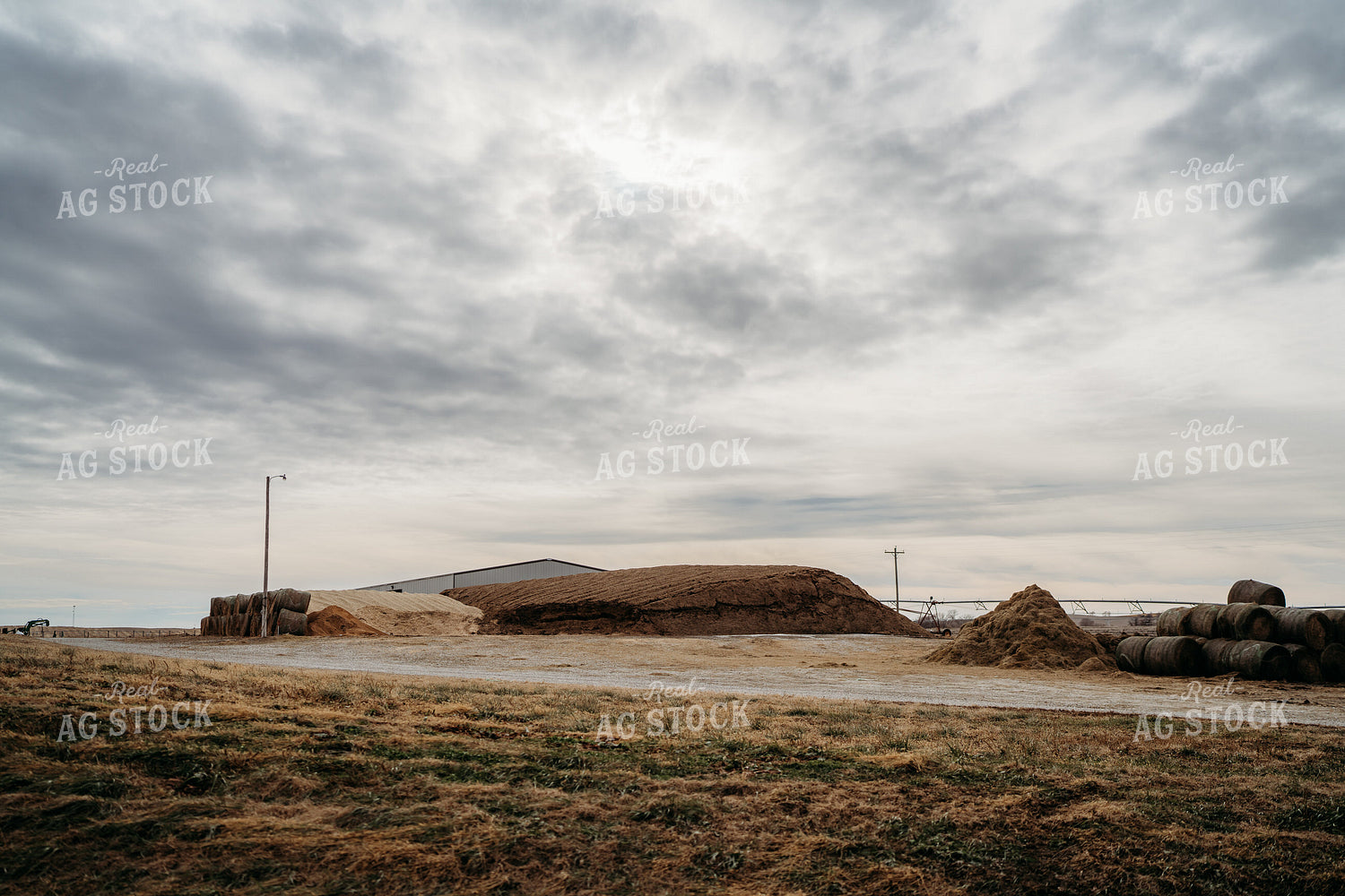 Uncovered Silage Pile 196178