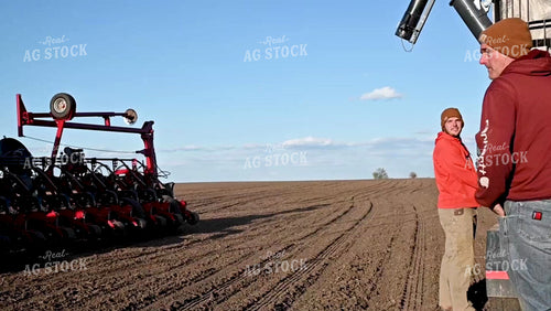 Loading the Planter with the Seed Tender - 029