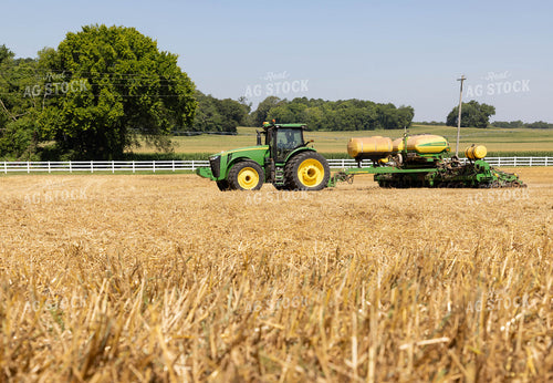 Planting into Cut Wheat 79666