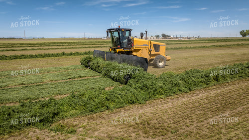 Hay Merger in Hay Field 56478