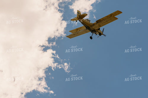 Crop Duster in Blue Sky 61085