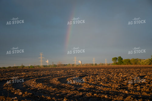 Rainbow Over Farmland 50277