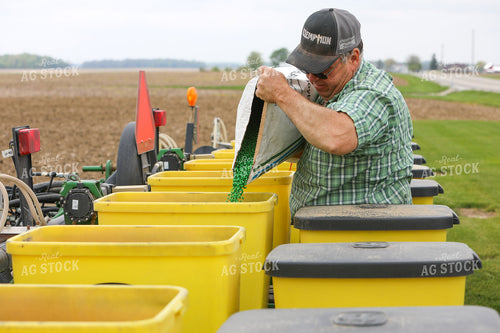 Farmer Filling Planter 160040