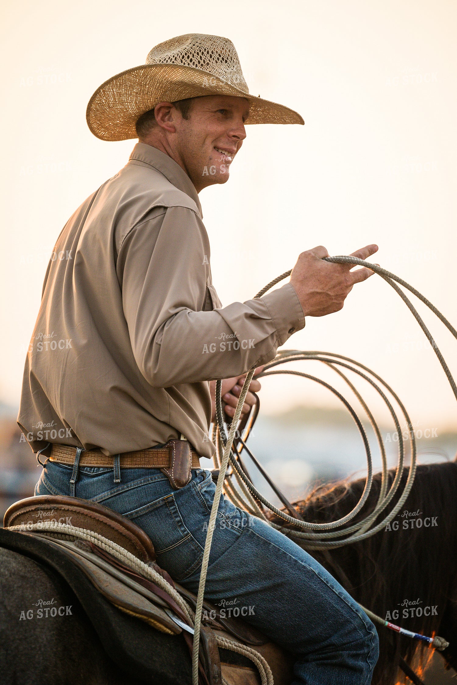 Rancher on Horseback 219112