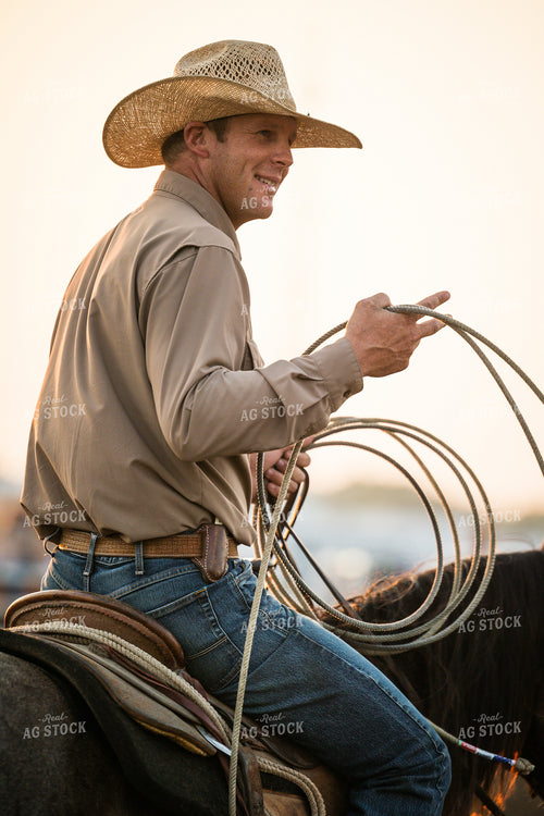 Rancher on Horseback 219112