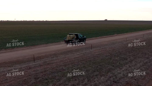 Truck Driving on Dirt Road 239136