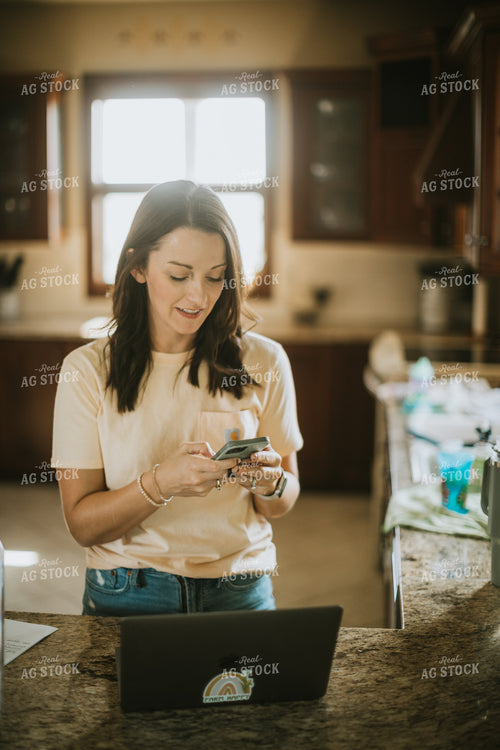Business Owner Working on Computer 7017