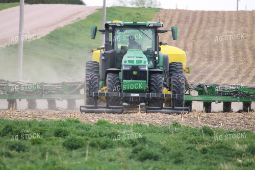 Planting With Stalk Rollers on Tractor 82414