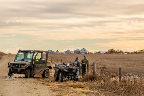 Ranchers Closing Gate 299022