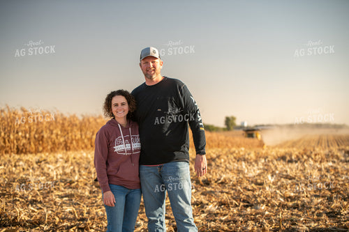 Farm Family in Field 76465