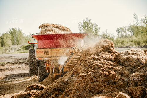 Loading Hay into Wagon 64277