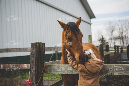 Farm Kid Petting Horse 169008