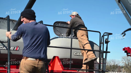 Farmers Talking While Loading the Planter - 328