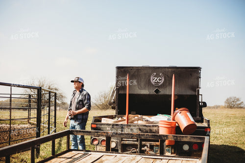 Rancher Working Cattle 203027