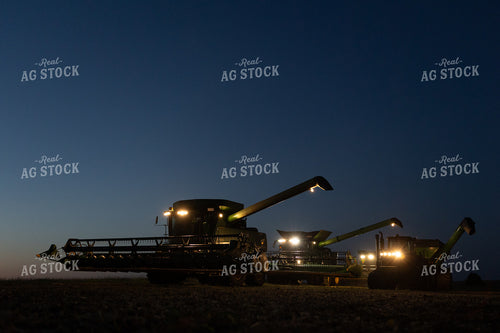Harvest Machinery at Night 77281