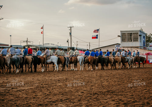 Ranchers on Horses 98008