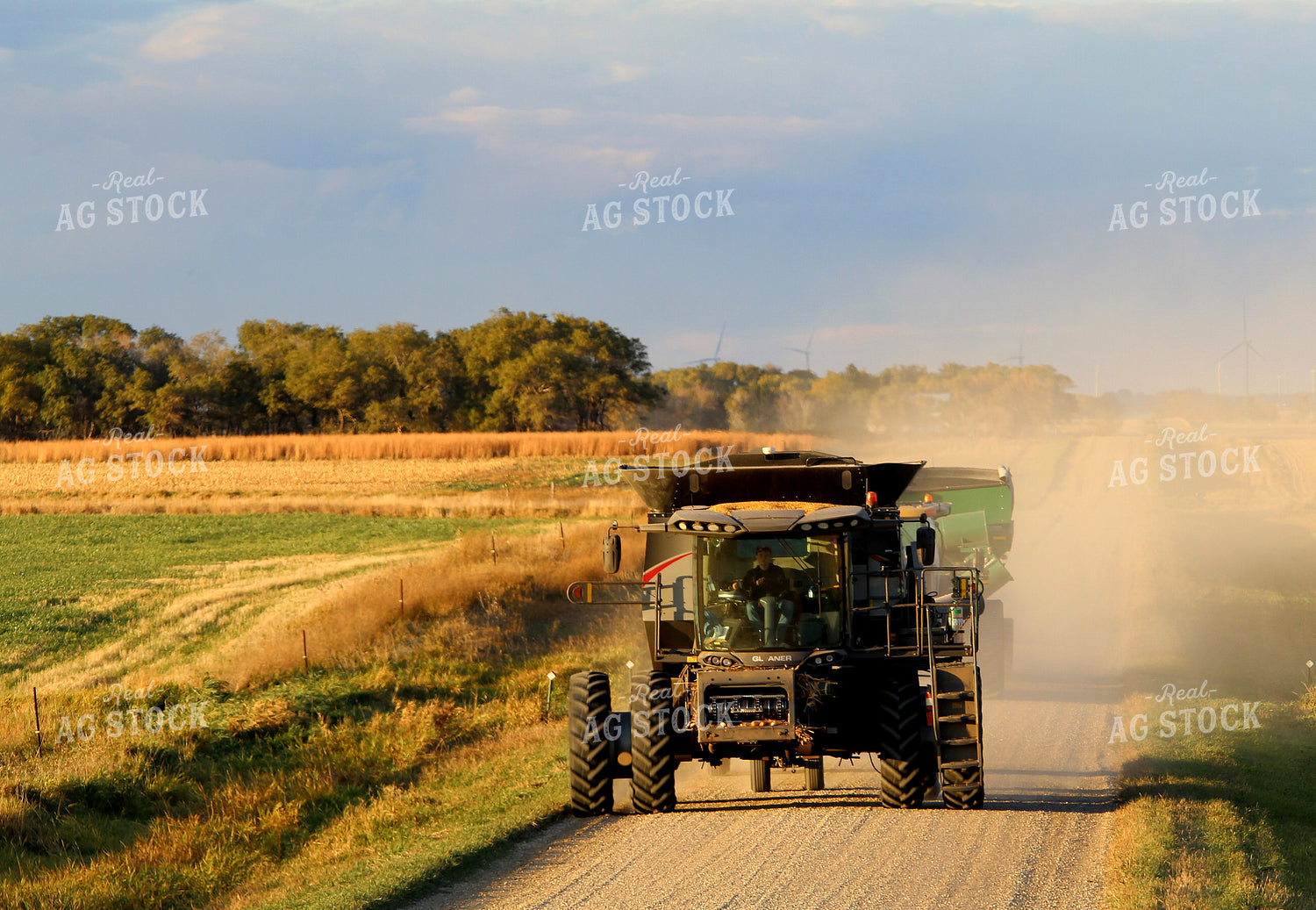 Equipment Moving Fields on Road 141486