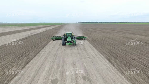 Aerial of Air Seeding Rice 80075